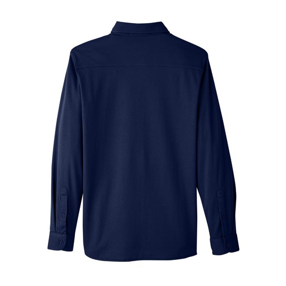 CrownLux Performance® Men's Plaited Button-Down - Picture 5 of 6